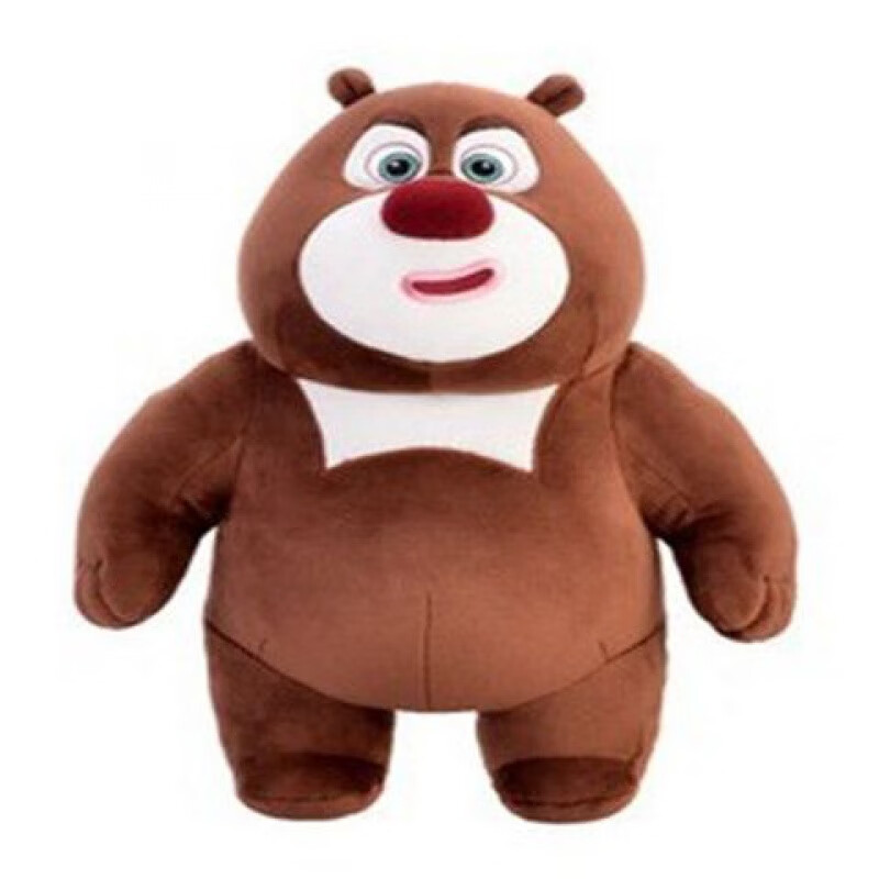 毛绒玩具超大 熊出没熊大熊二毛绒玩具童年大号公仔熊熊 熊大 33厘米