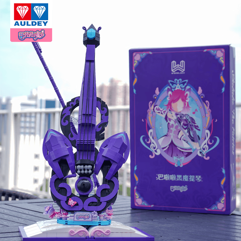 黑魔仙积木拼装玩具女孩生日礼物惊喜摆件 纪念版黑魔提琴(严莉莉款)