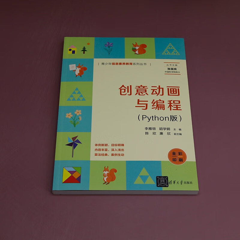 创意动画与编程（Python版）（青少年信息素养教育系列丛书）详情图