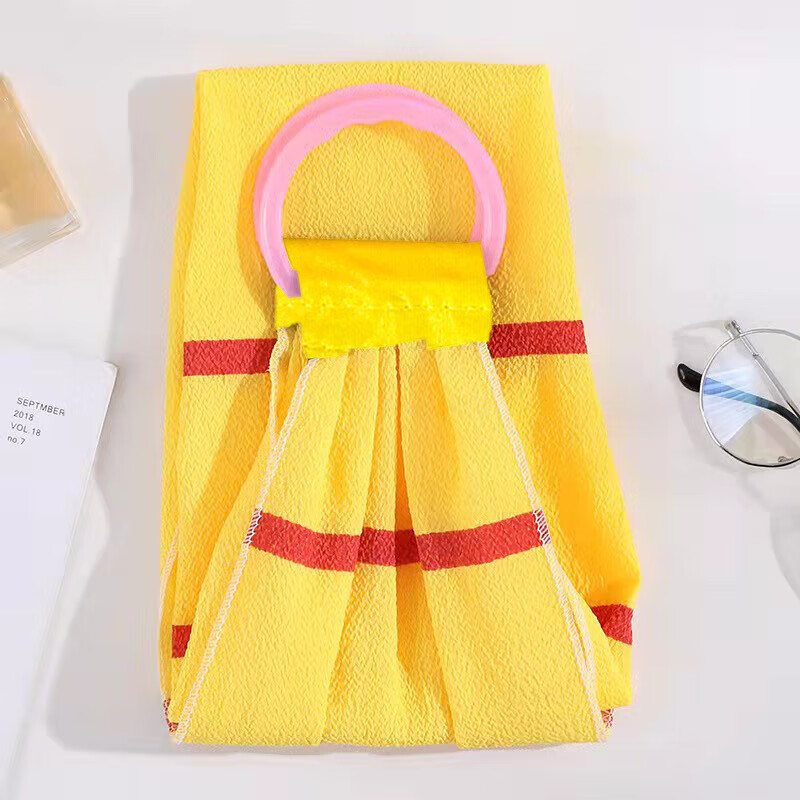 柒阅芒搓澡巾长款强力特粗砂拉背洗澡巾双面搓背加长不求人拉背条