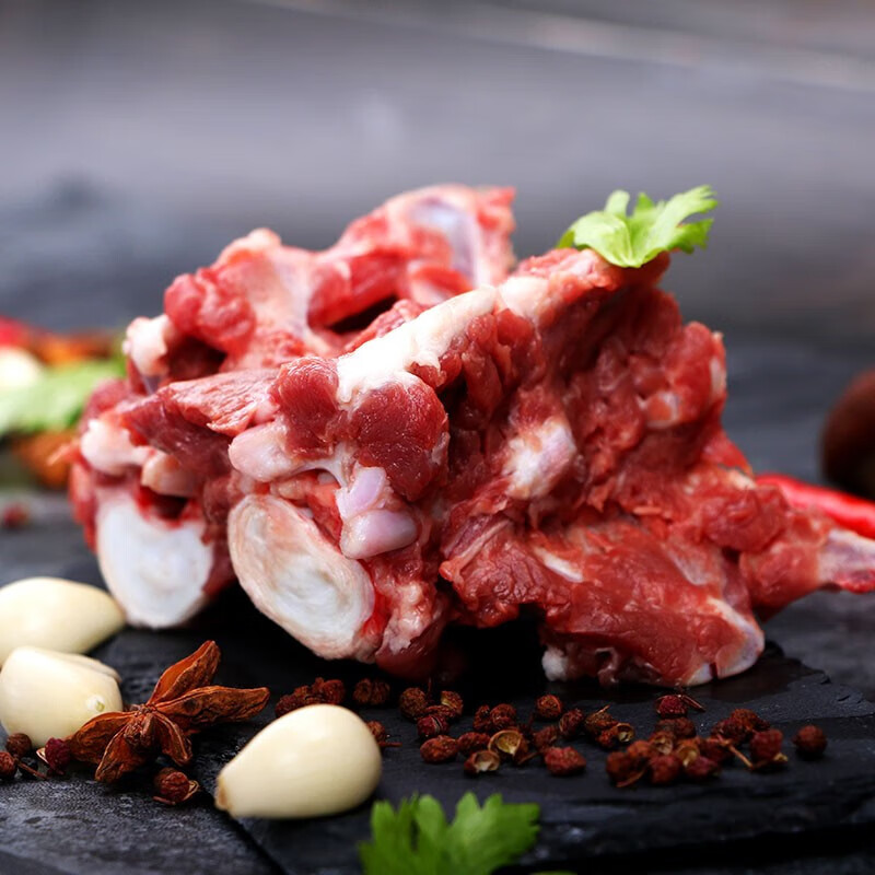 悠牧草原河北坝上羔羊生鲜羊蝎子带肉羔羊新鲜羔羊脊骨火锅食材年货