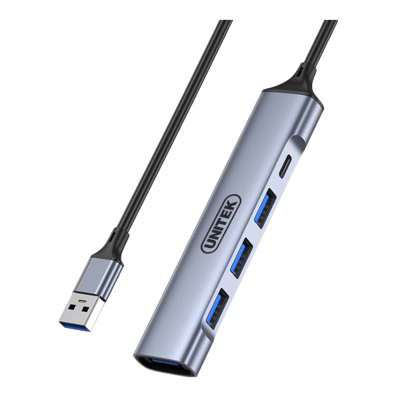 優(yōu)越者USB3.0擴(kuò)展器分線器2米延長(zhǎng)線hub集線器3米臺(tái)式機(jī)筆記本電腦外接鍵鼠u盤(pán)硬盤(pán)轉(zhuǎn)接頭帶供電口轉(zhuǎn)換器 USB3.0分線器【1.5米鋁合金】H311F