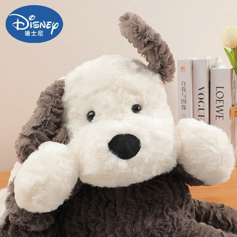 迪士尼(disney)可爱趴趴狗抱枕毛绒玩具小狗玩偶女生睡觉抱生日礼物