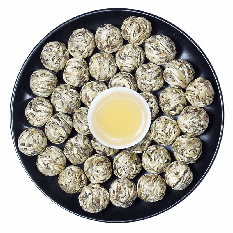 守一轩云南老白茶 单芽月光白龙珠250克 景迈头春古树茶 龙珠茶月光