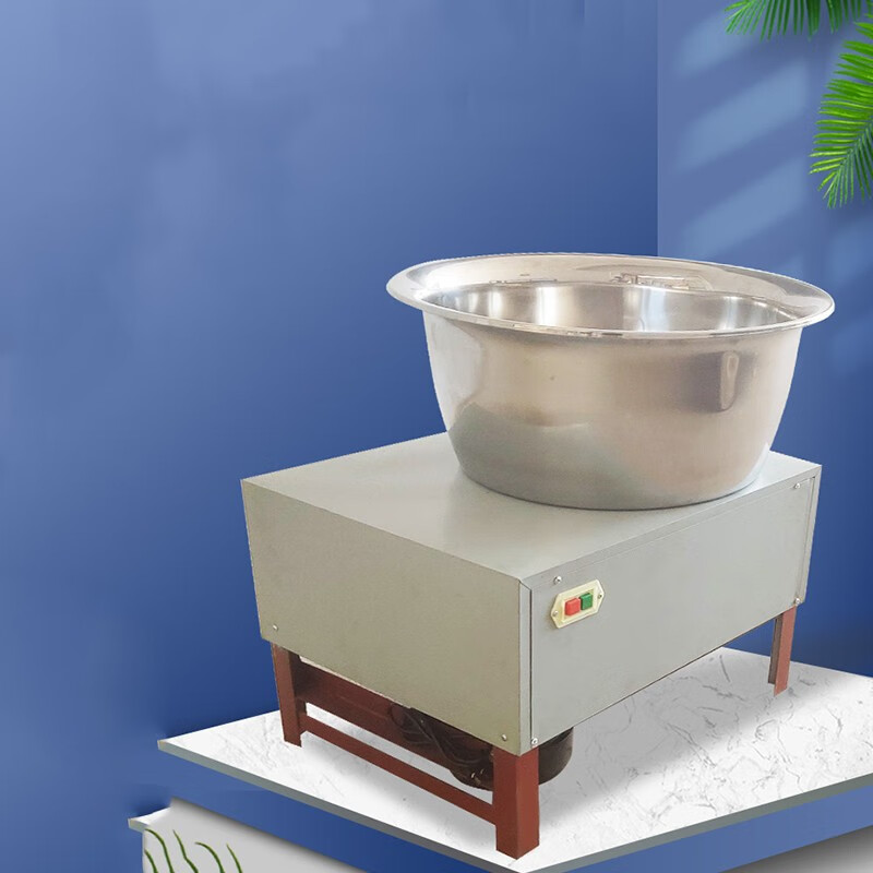艾喜仕商用和面机全自动5公斤盆式搅拌机一体打面机搅面揉面绞面打