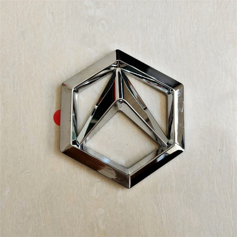 啡烽适配雷丁电动汽车配件雷丁d50 d70前后车标中网标logo标志字母标