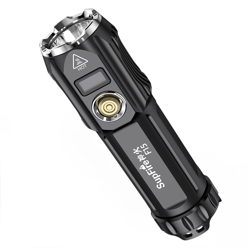神火(SupFire)迷你变焦强光超亮手电筒P90户外充电小便携F15防身露营远射灯 F15-T标配调焦版