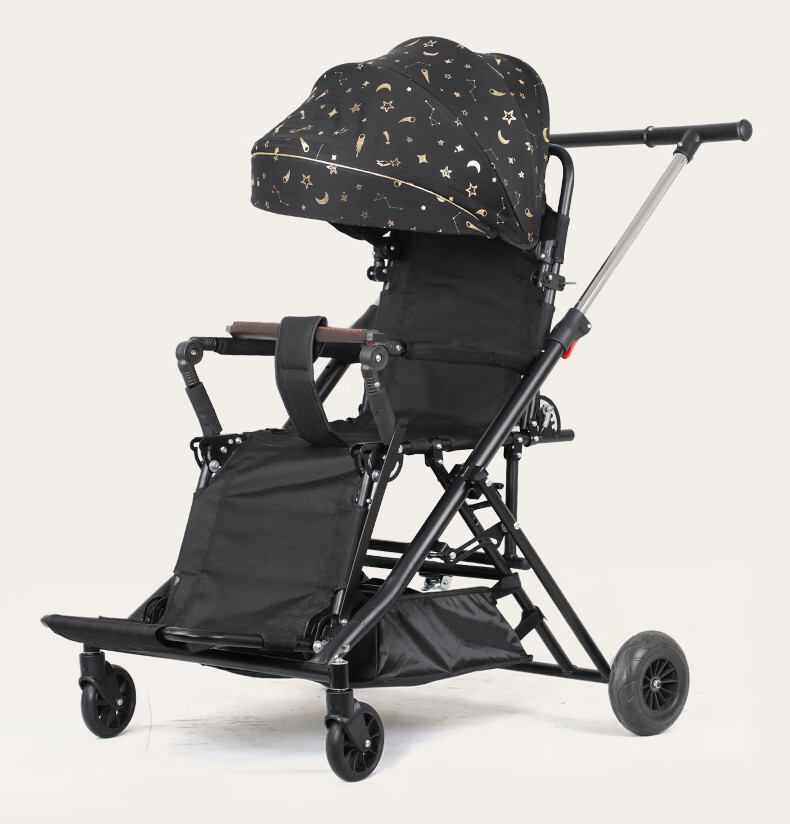 letsfind儿童推车大童6-7岁可躺大童溜遛娃手推车可躺折叠宝宝骨折