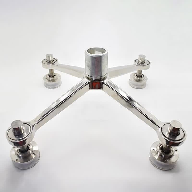 适之304/201不锈钢200型点支式爪幕墙玻璃爪支架驳接爪雨棚钢梁配件