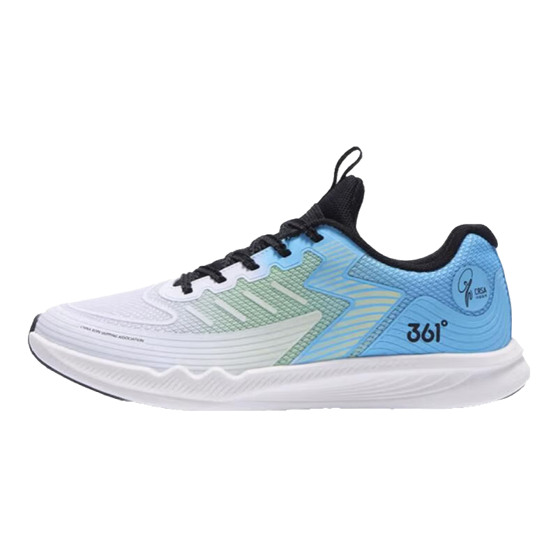 361°童鞋男女童运动跳绳鞋年春季新款中大童鞋子 361度白/碧湖蓝色 33