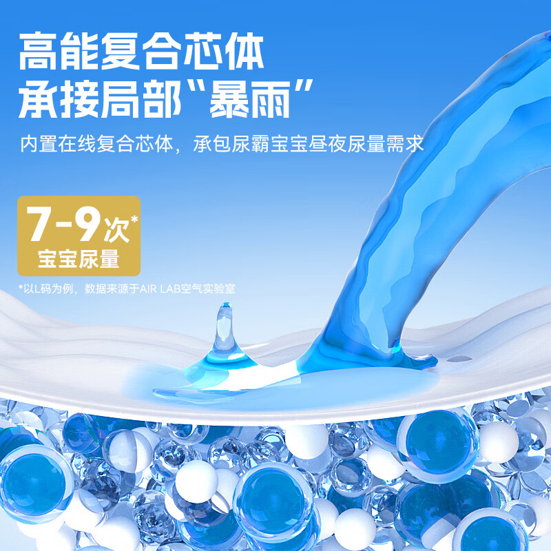 碧芭宝贝盛夏系列纸尿裤【直播专享】轻薄透气宝宝尿不湿 纸尿裤【XL-32片装】12-17kg+