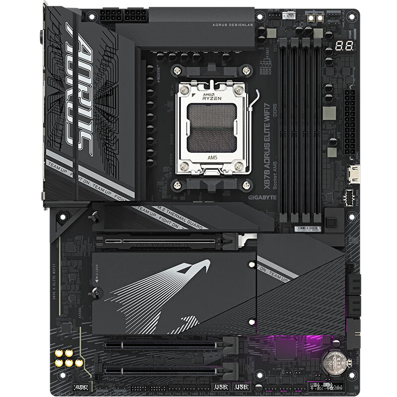 技嘉 小雕X870 AORUS ELITE WIFI7 DDR5 图 8