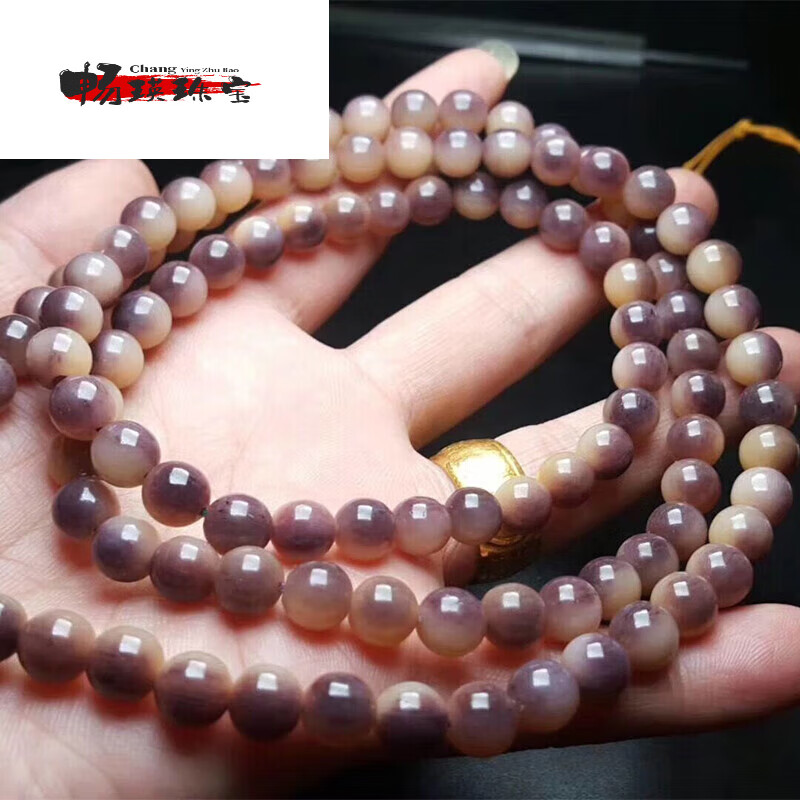 手串手链骆驼骨佛珠真品蝌蚪纹血丝男女款念珠民族风文玩 珍品紫血