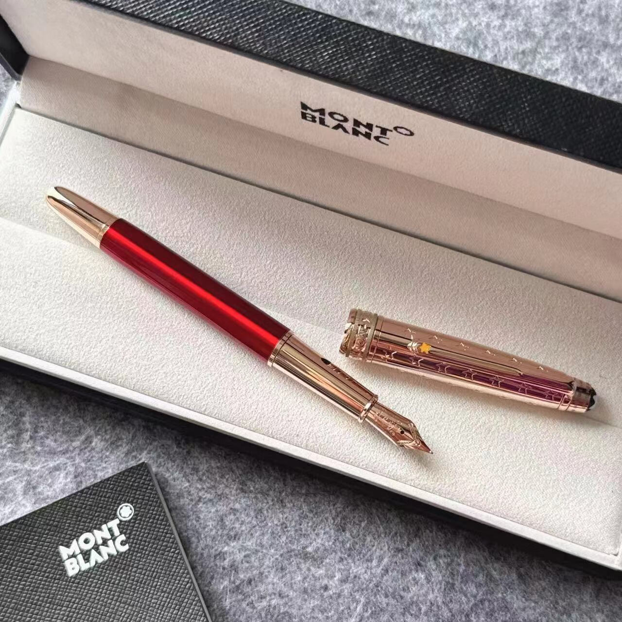 万宝龙大班系列小王子玫瑰花钢笔宝珠笔墨水笔 商务送礼 专柜联保