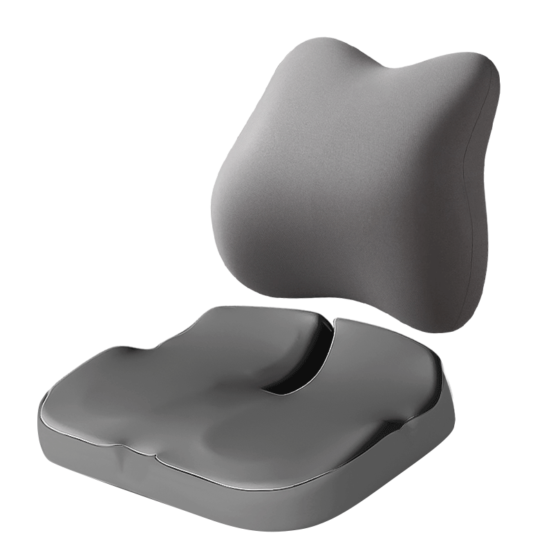 九洲鹿腰墊坐墊靠枕椅子腰靠辦公室腰部支撐汽車腰托座椅靠墊組合裝
