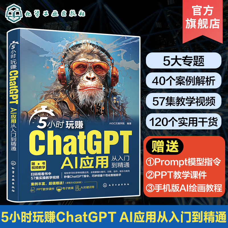 5小时玩赚chatgpt ai应用从入门到精通 ai提问技巧从入门到精通ai人工