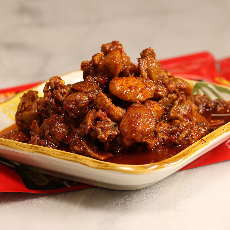 宜享健康云南曲靖特产沾益辣子鸡无骨辣子鸡丁麻辣鸡黄焖鸡肉零食真