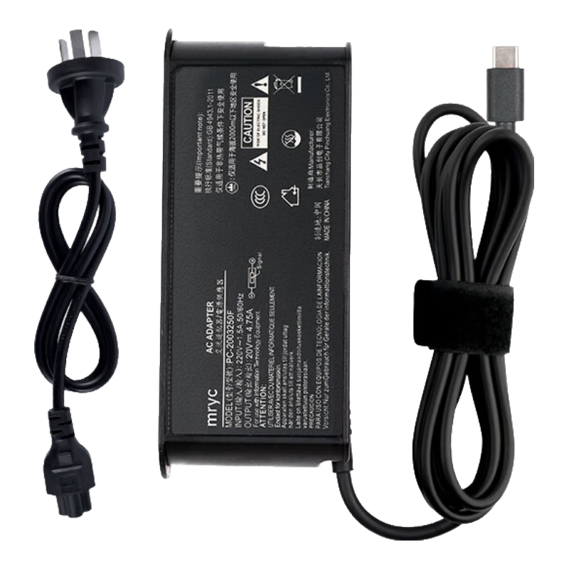 米瑞思（mryc）聯(lián)想筆記本充電器95W Type-C電腦電源適配器線20V4.75A拯救者Y9000X 小新pro14/16 Y740S E14