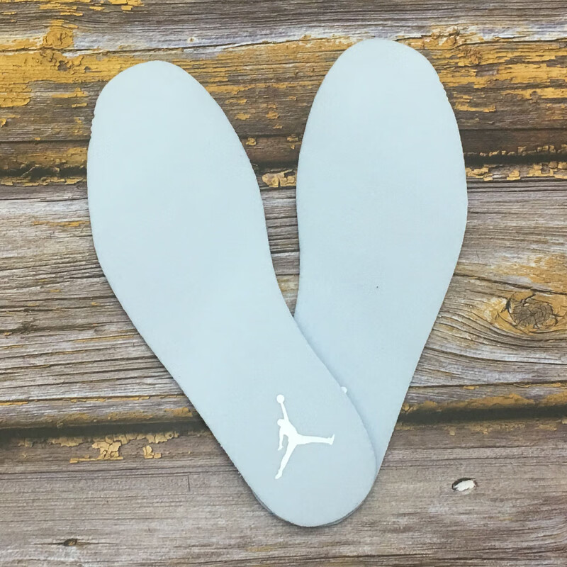 aj4鞋垫适配aj1原版男aj 3 11篮球鞋aj312减震按摩软 白色一双装 44