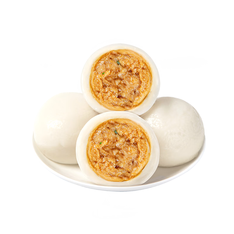 鹿有有传统鲜肉大汤团360g/袋(共6个)汤圆元宵冷冻早餐速食半成品