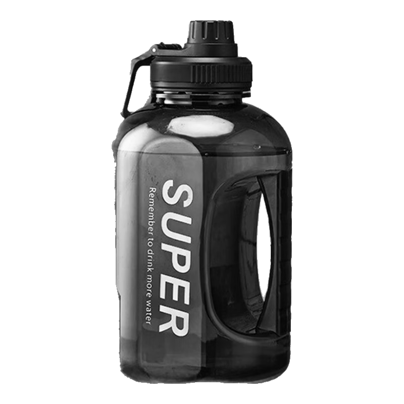 大容量运动水杯 健身吨吨杯 耐高温便携顿顿桶  1700ml 拍一赠一
