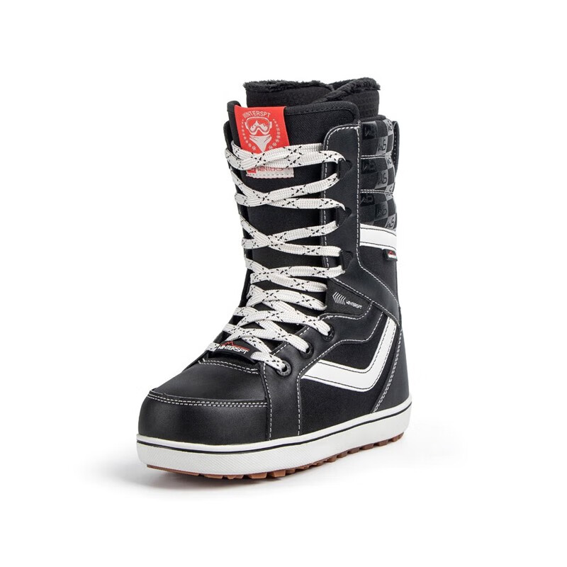 鞋单板系带雪鞋新手进阶单板鞋平花刻滑全能滑雪靴男女款 w2000滑雪鞋