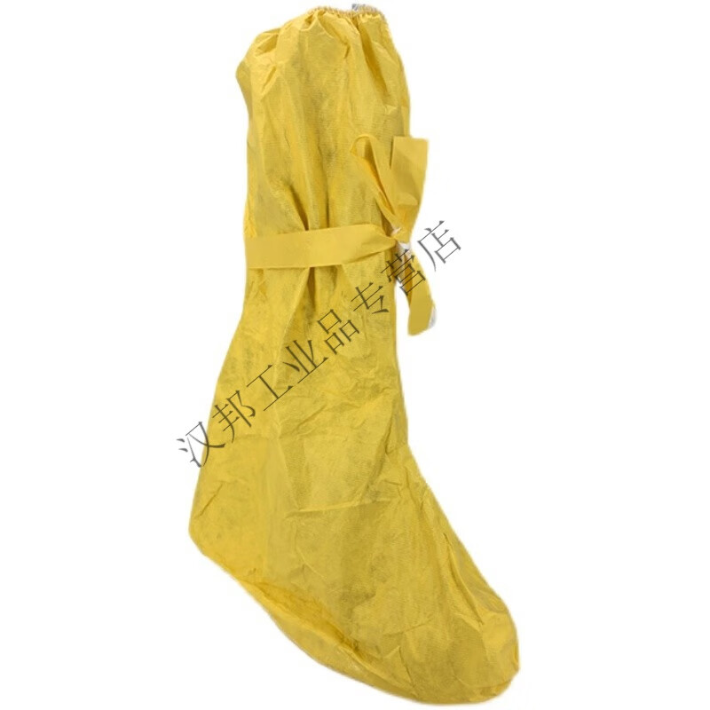 c级防化靴套 耐酸碱高筒鞋套防水防飞溅化工实验室防滑脚套 c级防化靴