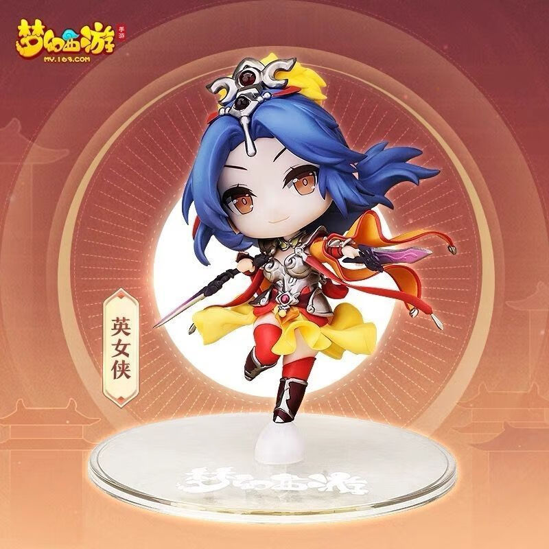 muyin)梦幻西游梦幻西游手游狐美人角色珍藏 网易梦幻西游周边 英女侠