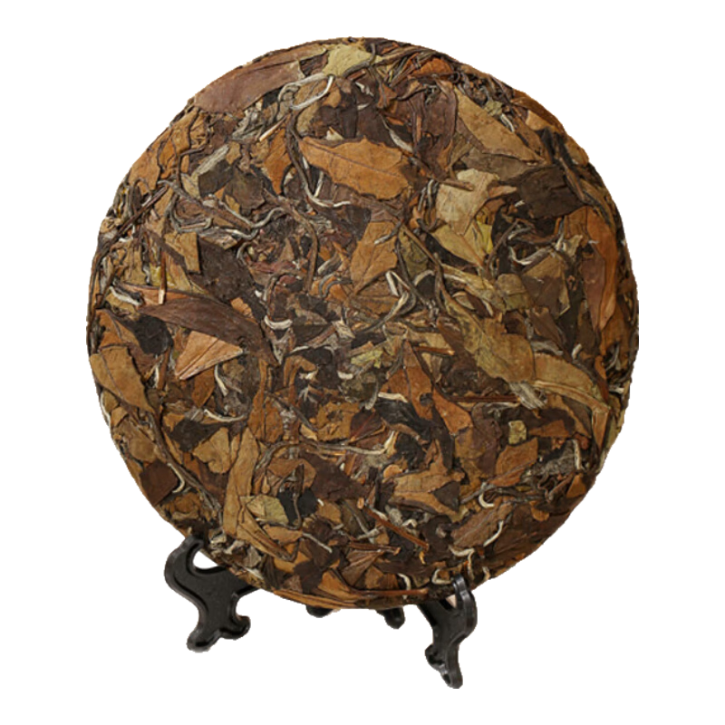 太姥缘香 福鼎白茶太姥山 2015年老白茶饼茶叶礼盒父亲节礼盒礼品350g*2