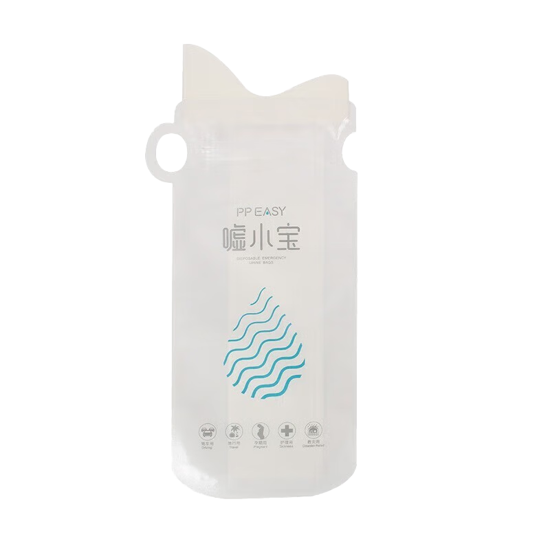 華飾應(yīng)急尿袋車用一次性旅行小便器男女通用車載馬桶便攜接尿2包8只裝