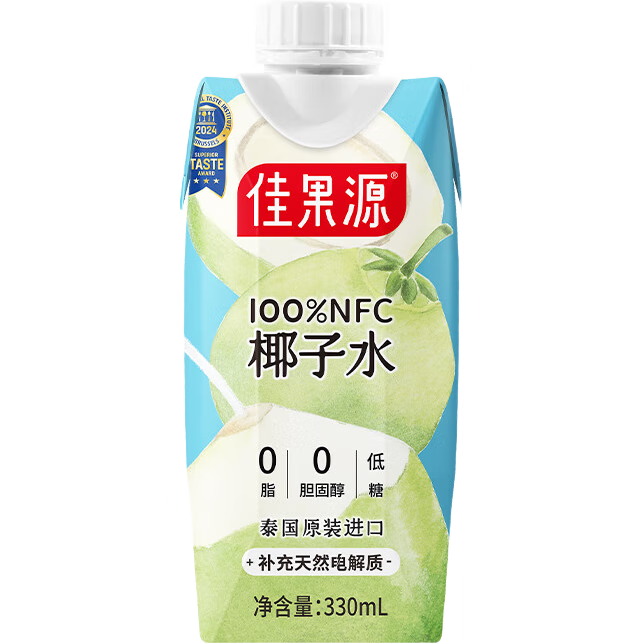 ѹԴ100%Ҭˮ330ml*12ƿ ȻҬ֭NFCҬ֭ ̩ԭװ 92.7Ԫ46.35Ԫ/