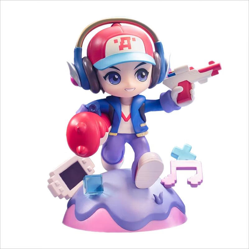 周边潮玩摆件 电玩小子鲁班七号[现货] 王者荣耀/q版模型[鲁班七号]