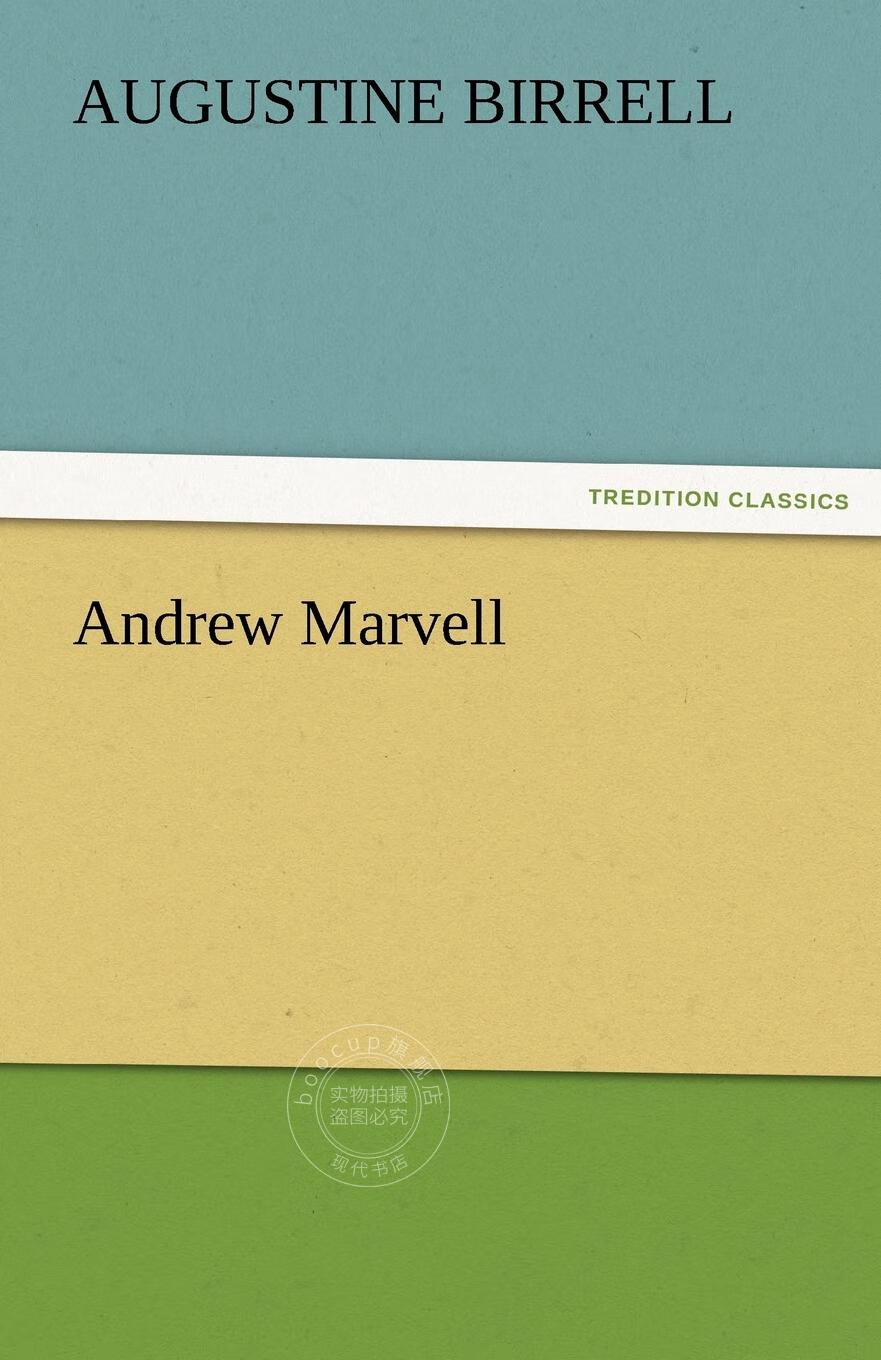 【2周达】【预售 按需印刷】andrew marvell