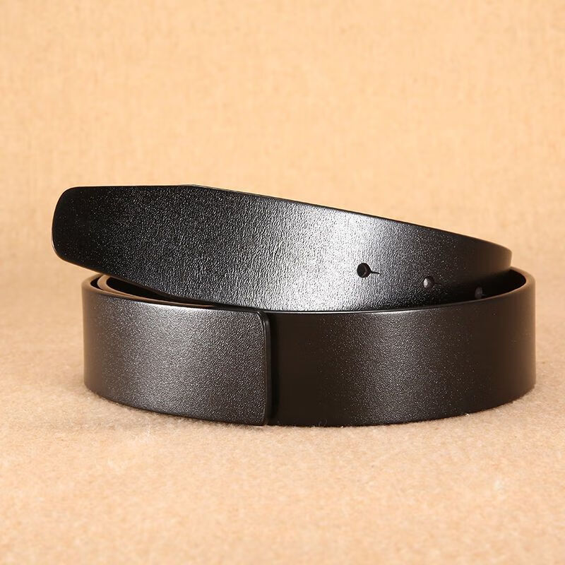 8宽 暗夜黑色复古风打孔 105cm