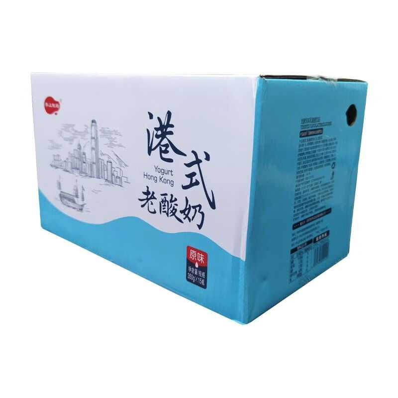 望蓝川齐上牧场港式老酸奶原味老牌子红枣味350g老酸奶瓶装乳酸菌饮品