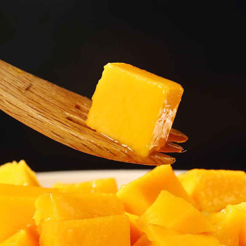 泽华果品海南小台农芒果核薄无丝热带当季新鲜水果 小台农芒果 4.5斤 -5斤 单果80-140g