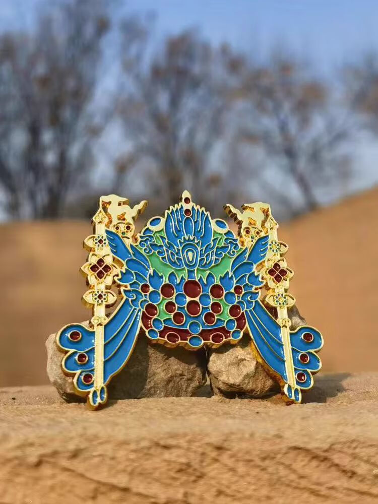 霜魄孝端皇后凤冠冰箱贴北京大明帝后冠 十三陵游纪念品万历那年文创