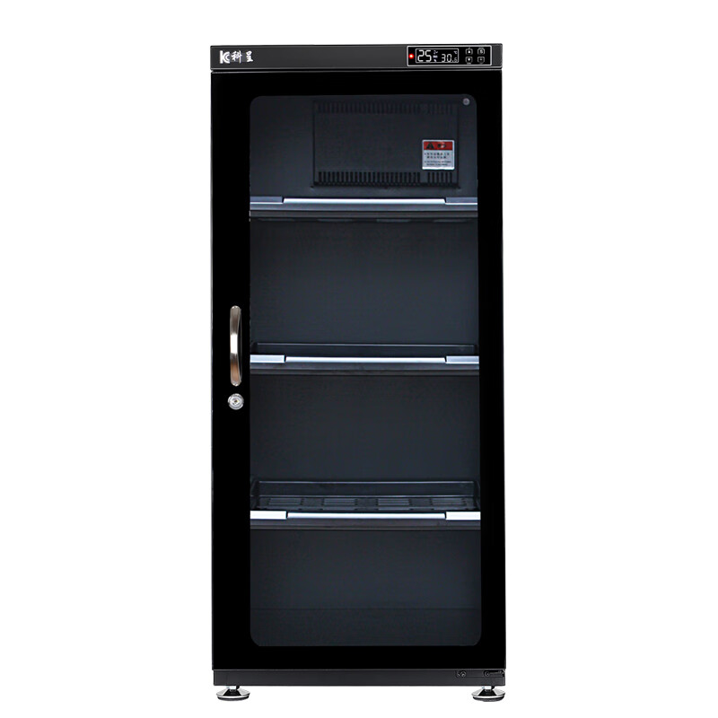 埠帝科呈SD-120L/140升电子防潮箱干燥箱摄影器材单反相机镜头防潮柜 【智能数控】3抽屉+1镜头海绵 120L