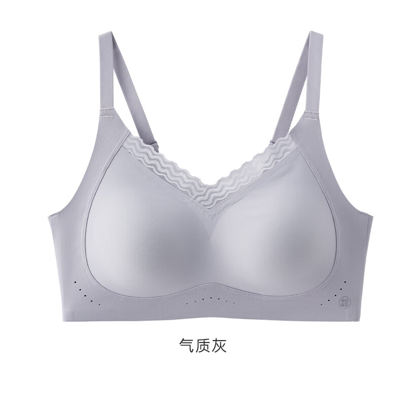 爱慕义乳爱慕 新品乳癌术后专用文胸光面呵护义乳文胸内衣胸罩通码静谧 气质灰 165