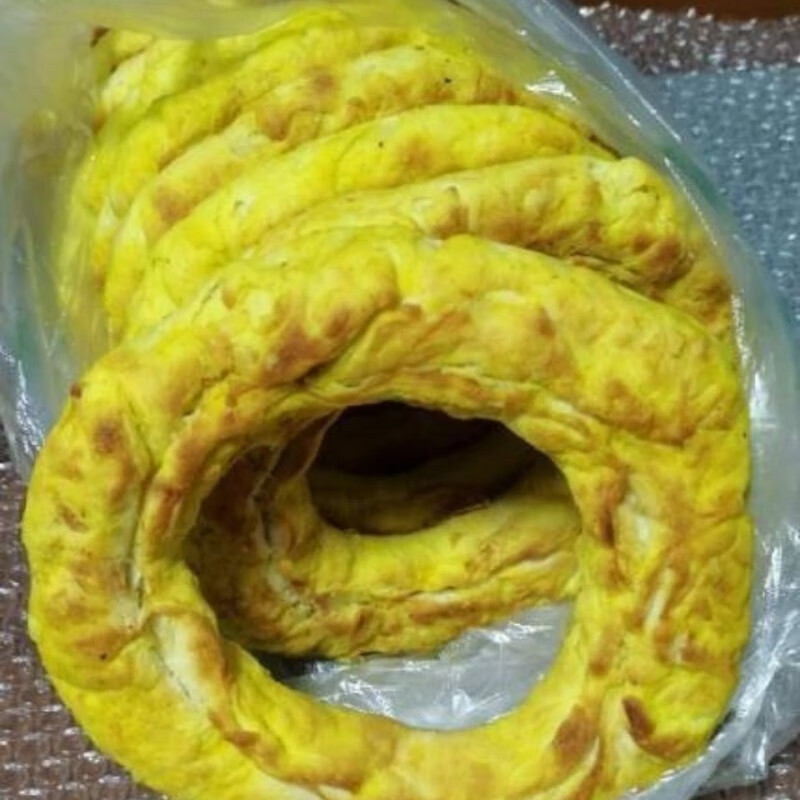 i甘肃天水零食小吃油圈圈武山真空武山锅盔 一箱6个 0g