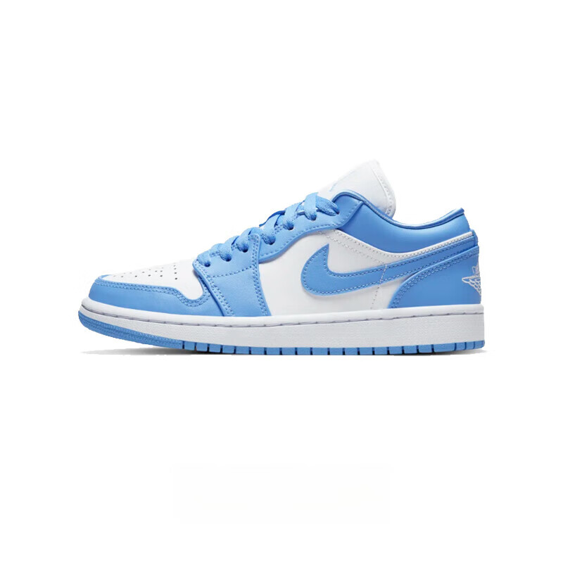 耐克air jordan 1 low aj1 乔1北卡蓝米色男女复古休闲低帮篮球鞋 ao