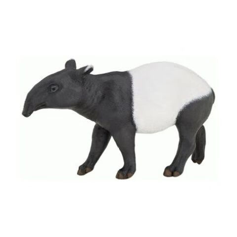 筏芯动物模型 仿真幼儿papo马来貘2023年新款 仿真野生动物模型儿童玩