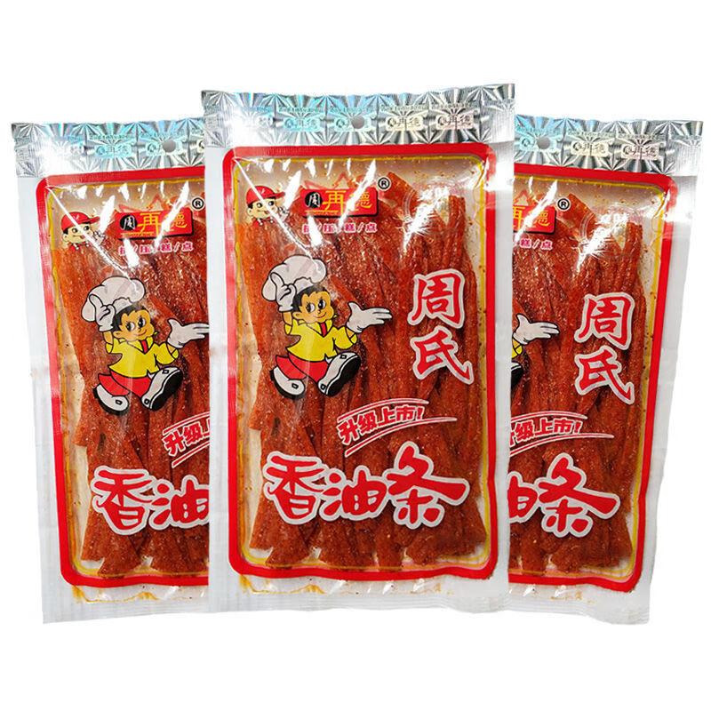 周再德(zhouzaide)湖南汨罗周氏香油条辣条90后周师傅儿时怀旧麻辣小