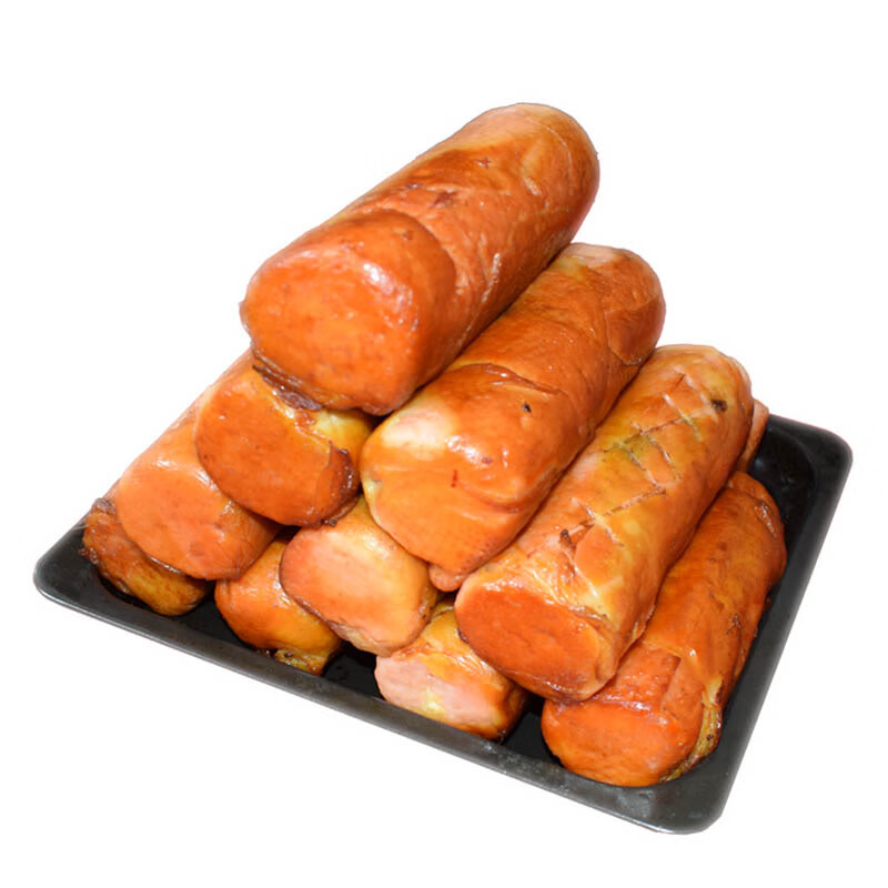 肃宁特产松花火腿肉腿肠鸡腿肠鸡皮卷果木烤香肠火灌肠腿 0g 一根试吃