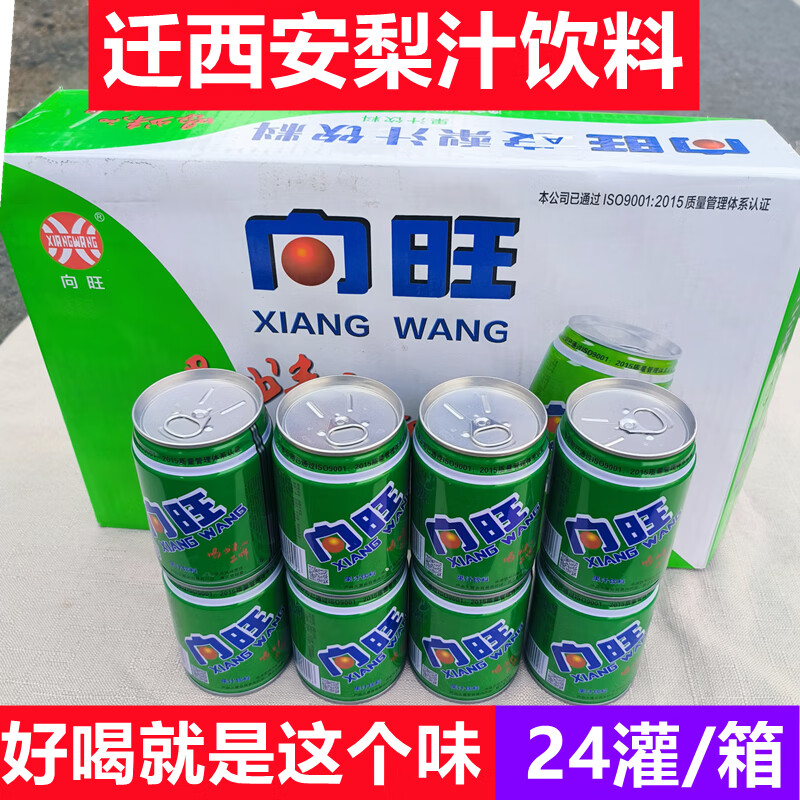 隽辰堂向旺安梨汁饮料果汁整箱饮料罐装唐山迁西特产饮品梨味礼盒装