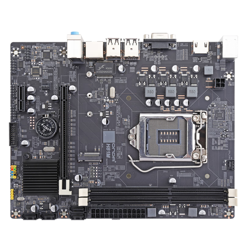 昂达（ONDA）H81M（Intel H81/LGA1150） 双DDR3内存 升级优选 主板