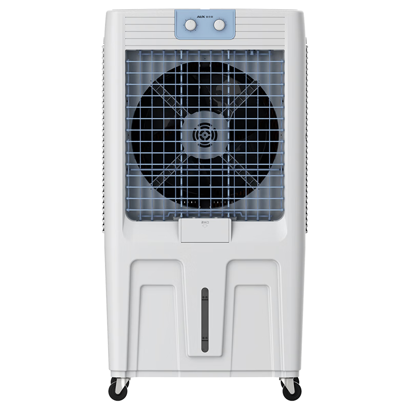 奧克斯（AUX）工業(yè)冷風機家用空調(diào)扇移動制冷風扇制冷器水冷空調(diào)加水小空調(diào)商用冷風扇 【巨無霸】大型機械款（1.54米高）Z56A1