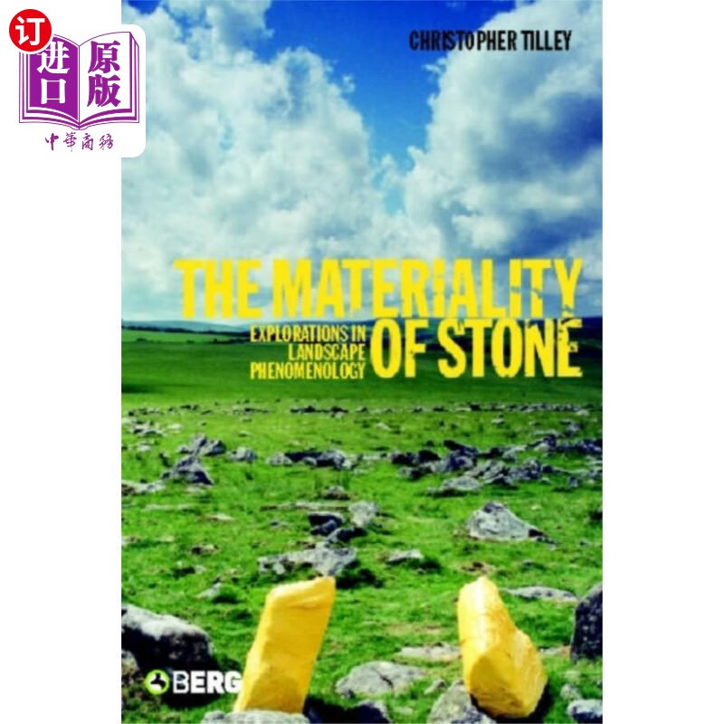 海外直订materiality of stone 物质性的石头