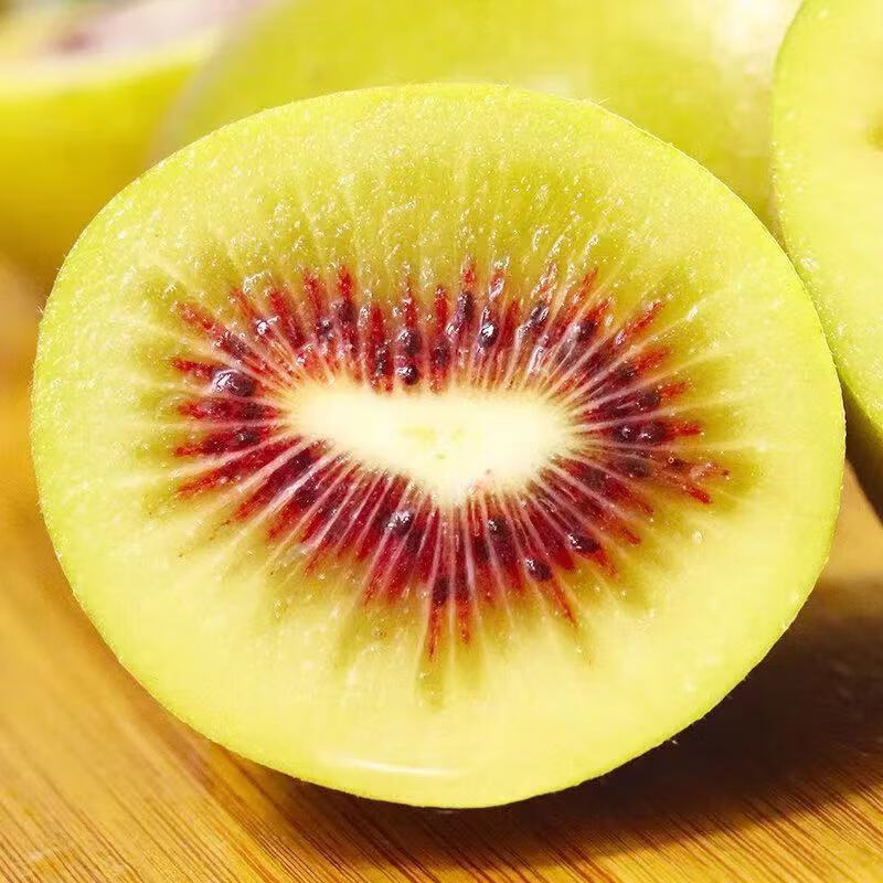 盛觅 四川红心猕猴桃奇异果弥猕桃猕猴桃红心新鲜水果 红心果15粒单果70-90g 自有果园