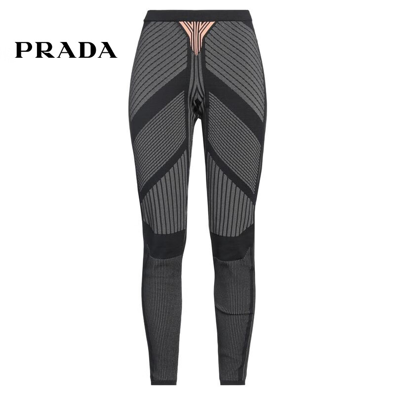 普拉达(prada)七夕礼物 女士打底裤 black 10 uk